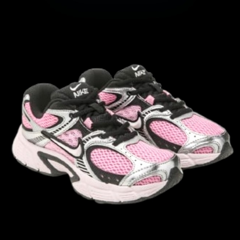 Nike V5 RNR Running Womens Pearl Pink Black Silver Pink Rise